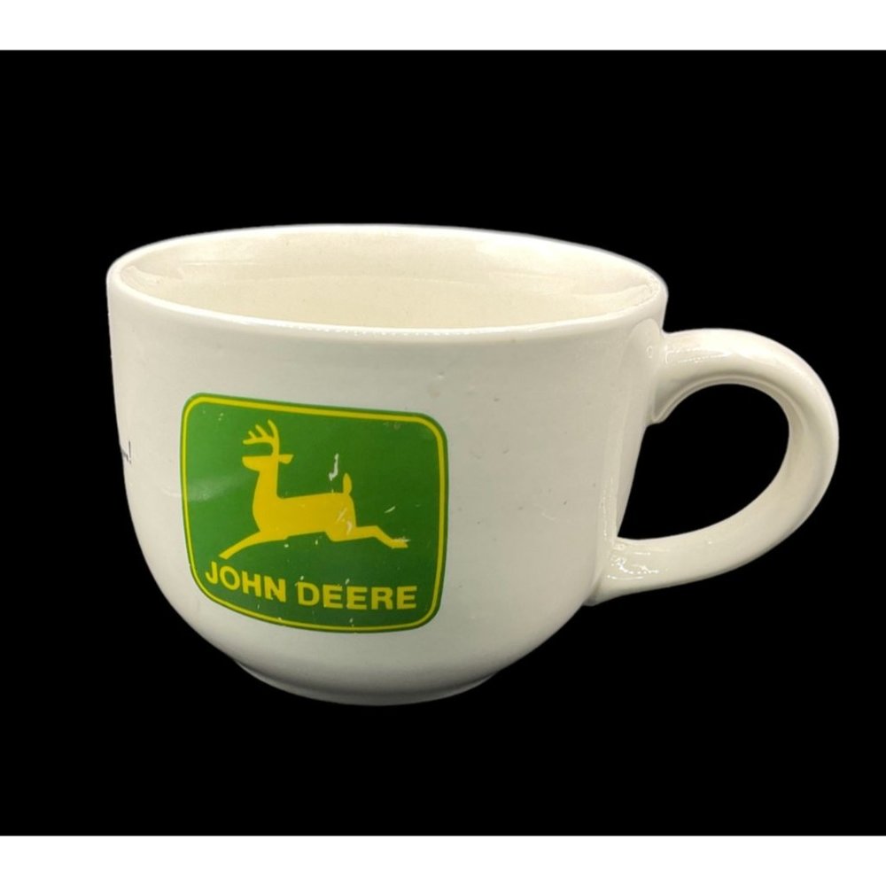 John‎ Deere Tractor Large 24 oz Cup/Mug Nothing Runs Like A Deere